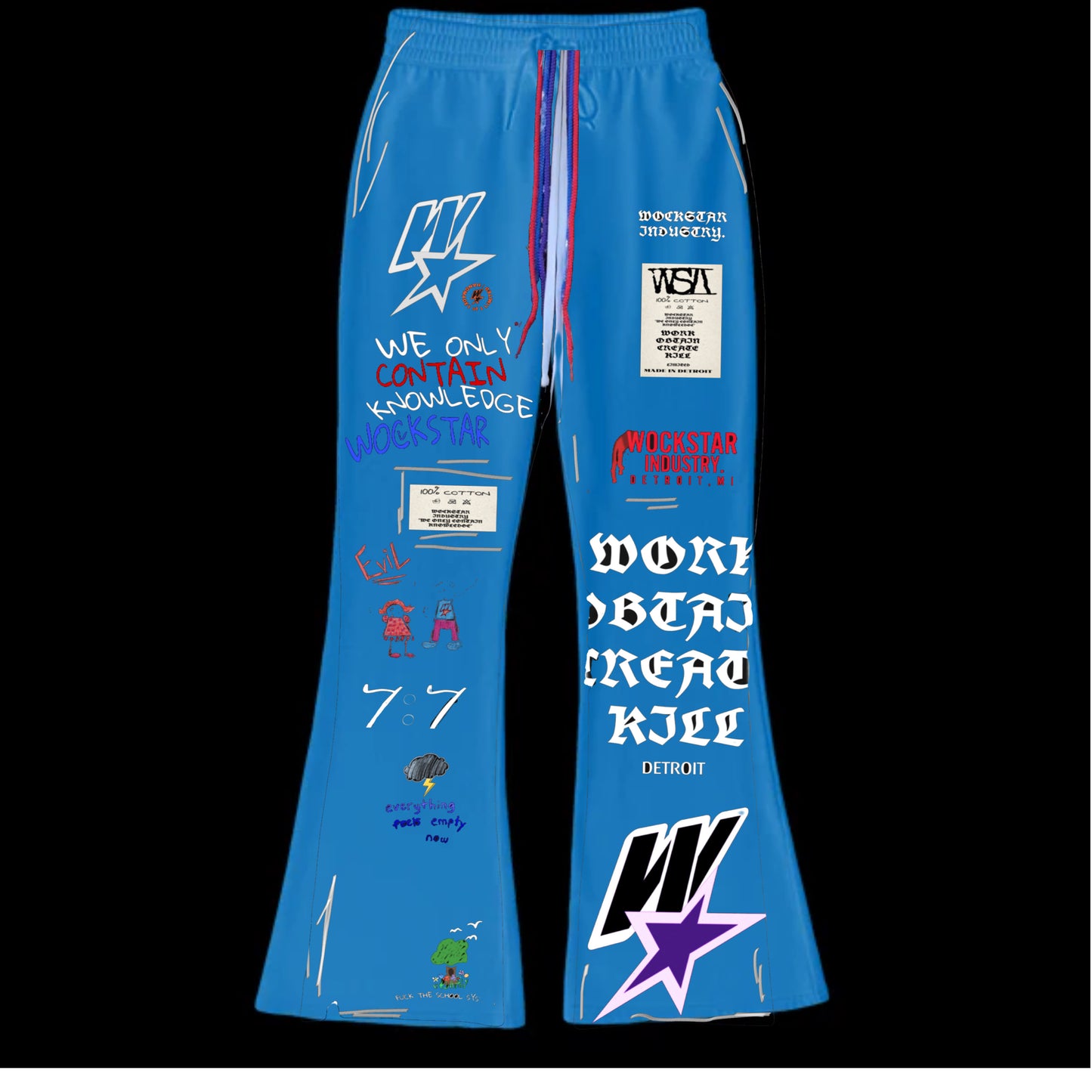 END OF 24 FLARED SWEAT PANTT
