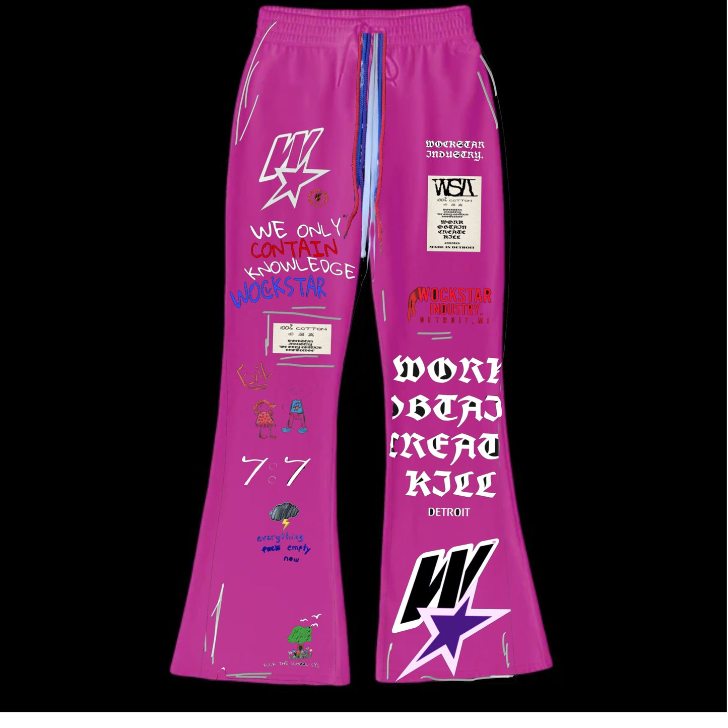 END OF 24 FLARED SWEAT PANTT