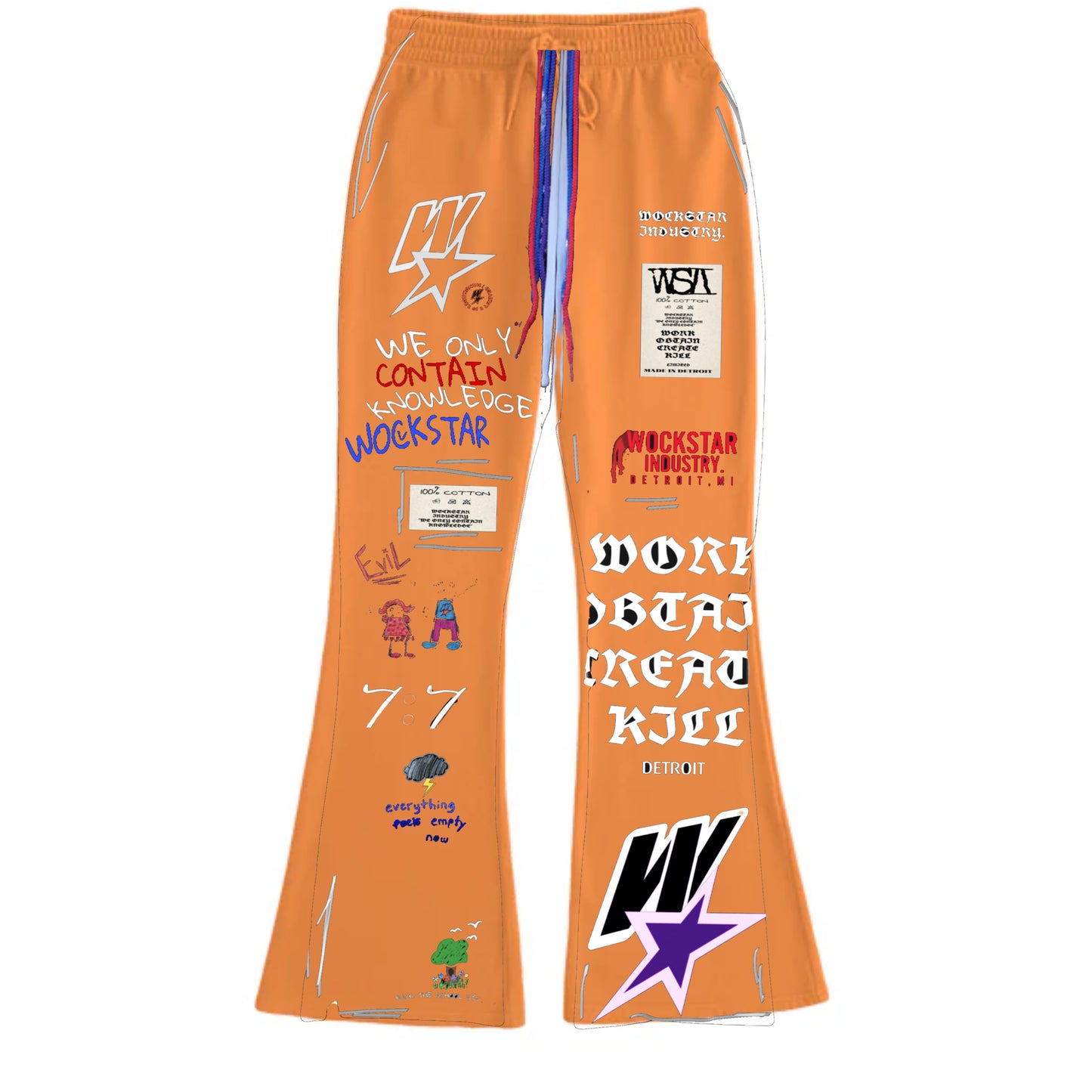 END OF 24 FLARED SWEAT PANTT