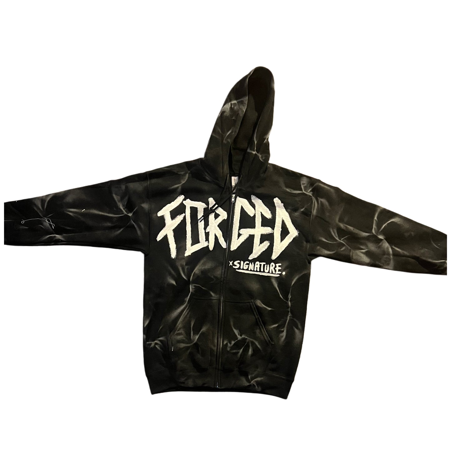 FORGED SIGNATURE SUN FADE ZIP UP FULL CHEST