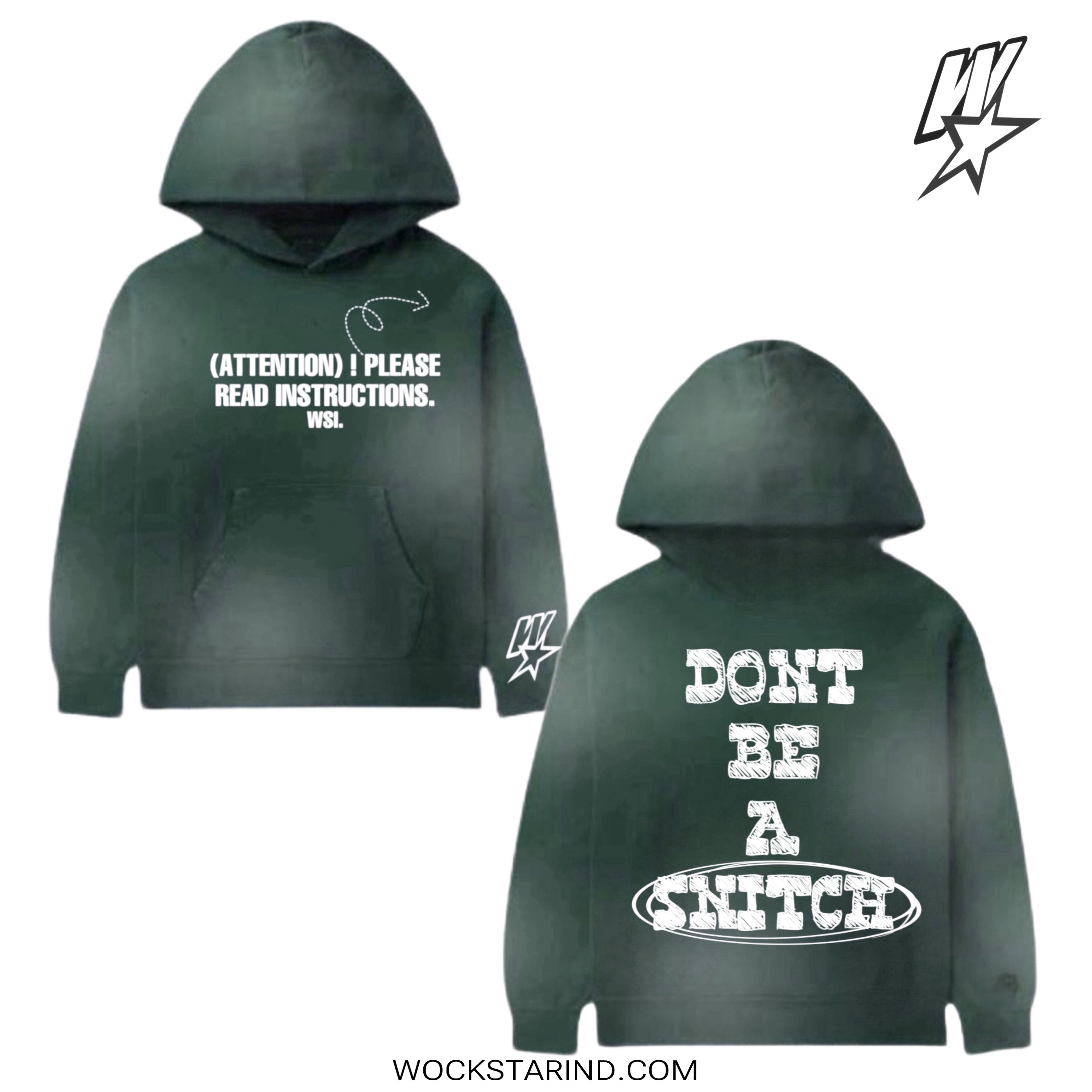 Don’t be a snitch (limited) – WOCKSTAR INDUSTRY