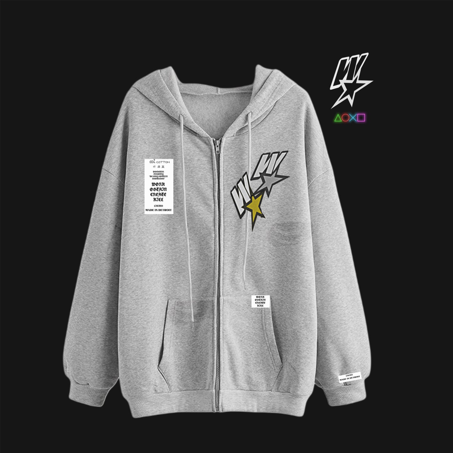 PS2 WSI ZIP UP LIMITED RARE COLLAB