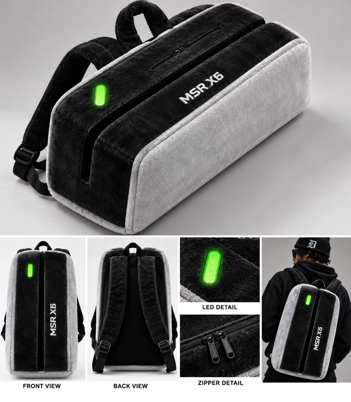 Blam plushy backpack (pre)