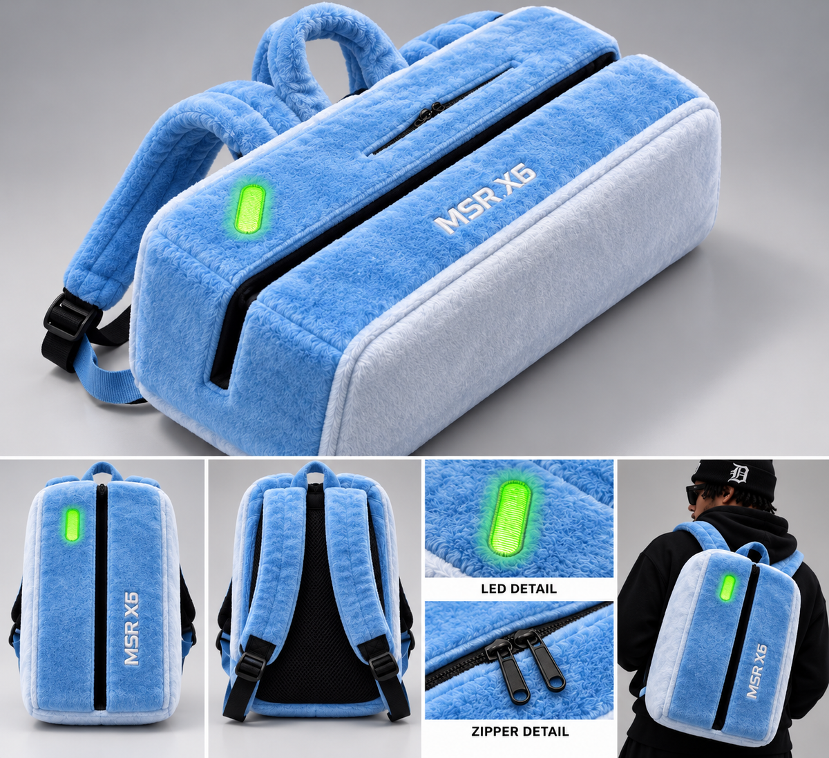 Blam plushy backpack (pre)